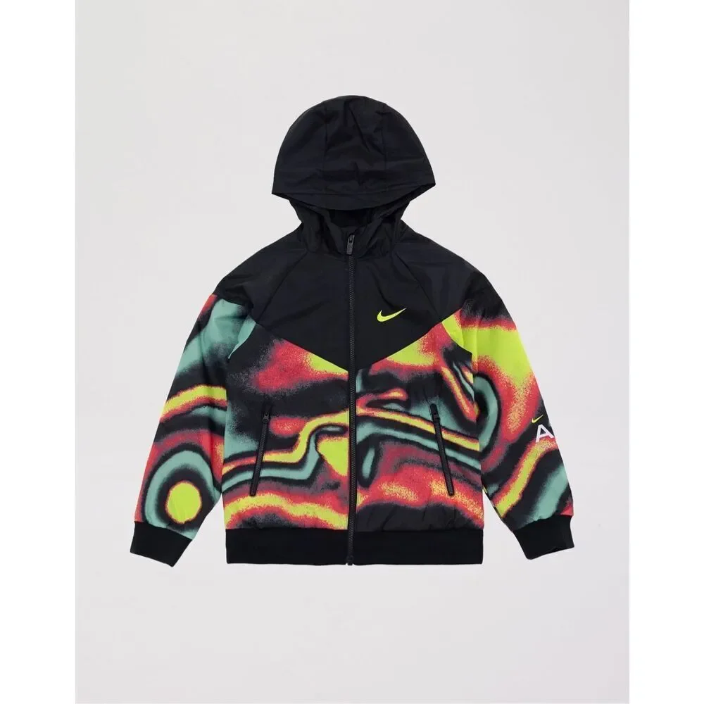 Nike Kids Max Volume Windrunner Woven Lined Jacket size XS 6-7 NWT